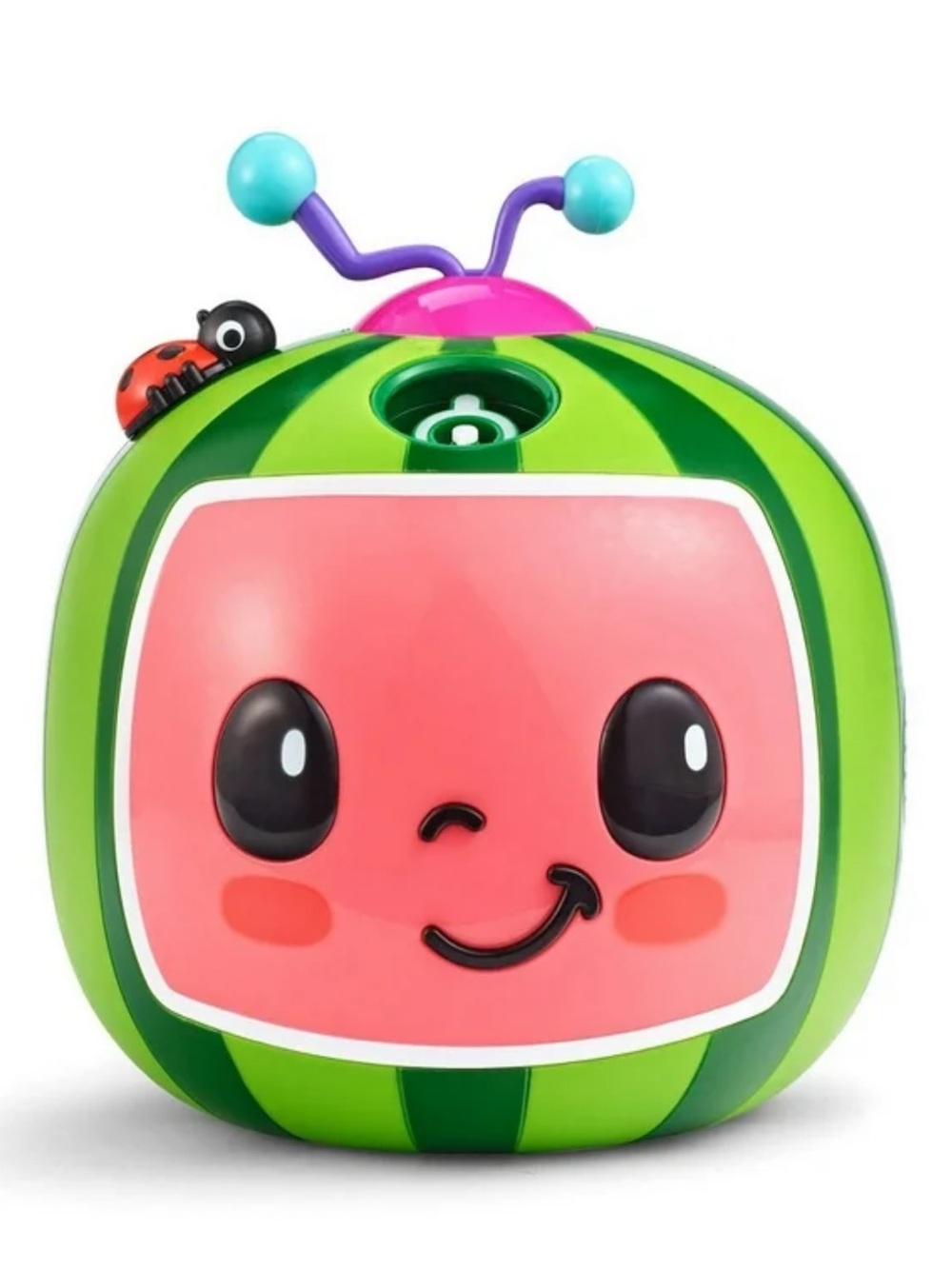 Cocomelon Musical Bubble Machine Watermelon Toy - Pink & Green